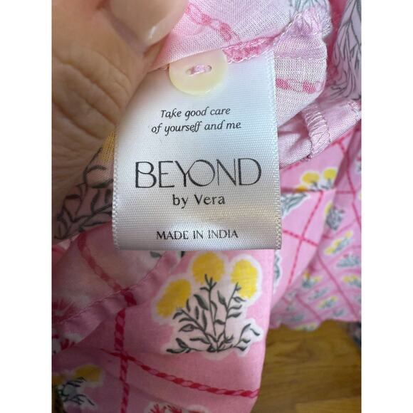 Beyond by Vera 1540 Lola in Positano Blush Dress NWT Sz. L - Picture 10 of 11